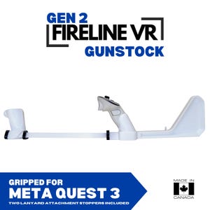 Gen 2 FireLine VR Gunstock with Adjustable Pump-Action motion | Meta Quest 3