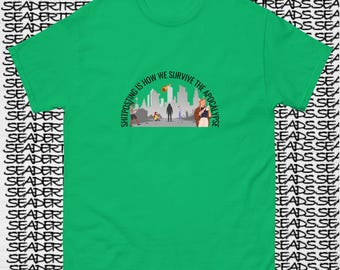 Sh!tposting is How We Survive the Apocalypse Unisex Classic T-Shirt | Sassy | Political | Funny | Fed Up | Resistance