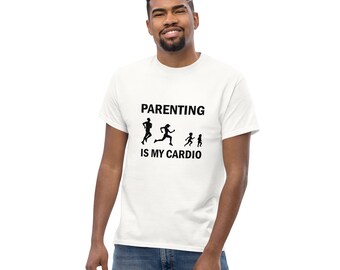 Parenting is My Cardio - T-shirt classique pour hommes