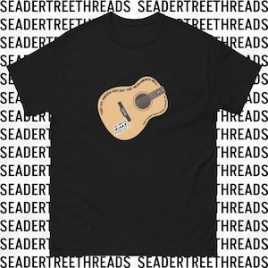 When The Say America First, They Mean America Next Unisex Lyric T-Shirt | Woody Guthrie | Anti-Fascism | Protest Shirt | Lindbergh