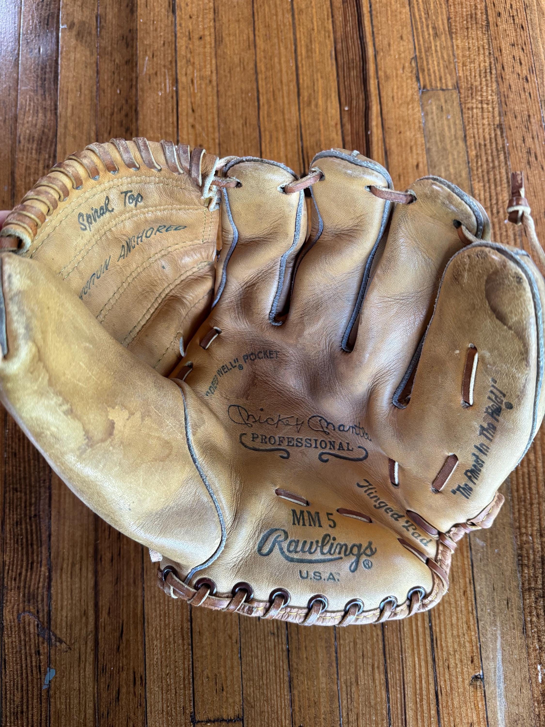 Vintage Rawlings Baseball Glove - Etsy