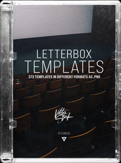 LETTERBOX TEMPLATES 373 Templates in Different Formats in Black & White LETTERBOX TEMPLATES 373 Templates in Different Formats in Black & White