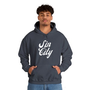 Sudadera con capucha "Sin City" de Las Vegas - Las Vegas, Nevada (Unisex Heavy Blend™)