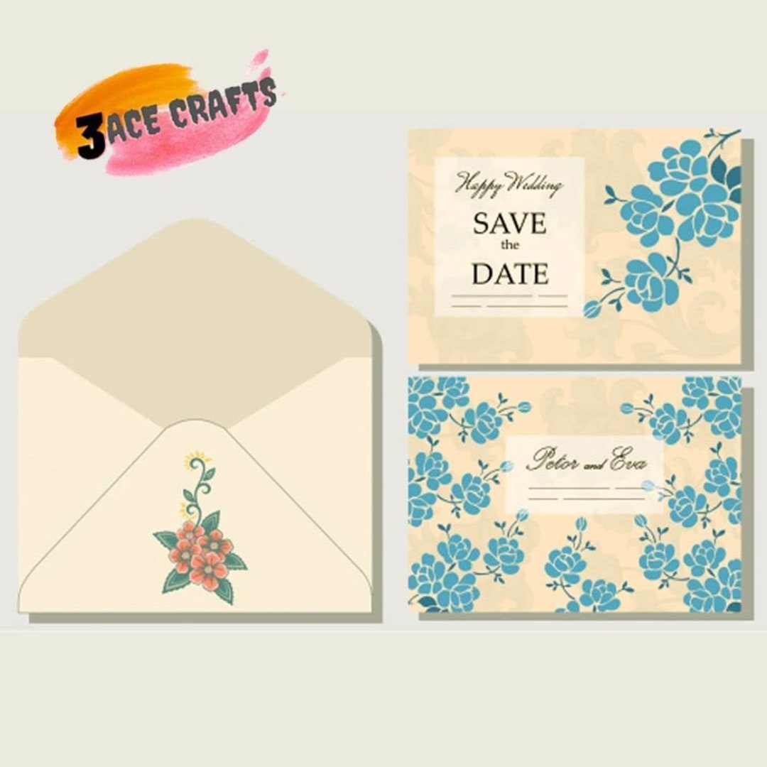 C6 Centura Pearl ivory Blank Cards & Envelopes for Cards Making for ...