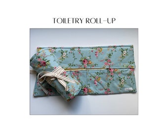Chic Toiletry Organizer - Mother's Day Gift Idea, Travel Roll-Up