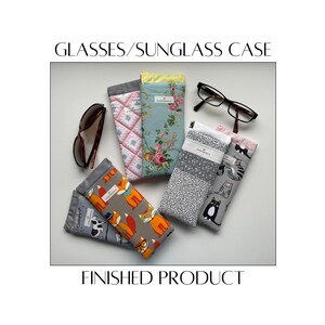 Handcrafted Sunglass/Glasses Case Flex Frame - Chic Mother&#39;s Day Gift Idea