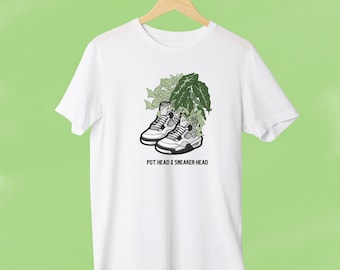 Jordan plant t-shirt I sneakerhead and plants I plant lover gift I plant daddy