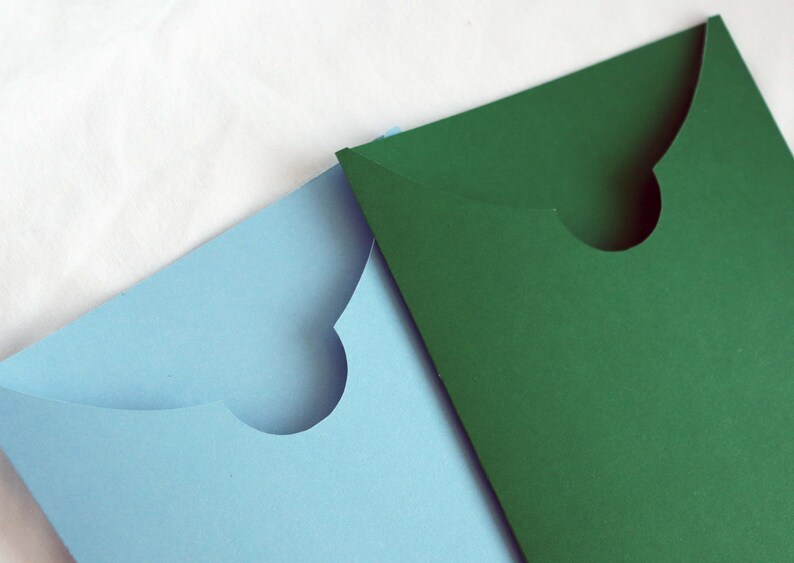 A7 Invitation Pocket, Minimalist Wedding Invitation Enclosure, A7