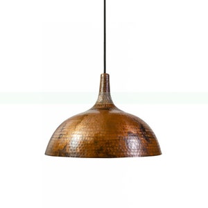 Dierja Classic Copper Pendant Light - Custom Copper Handmade Light from Indonesia