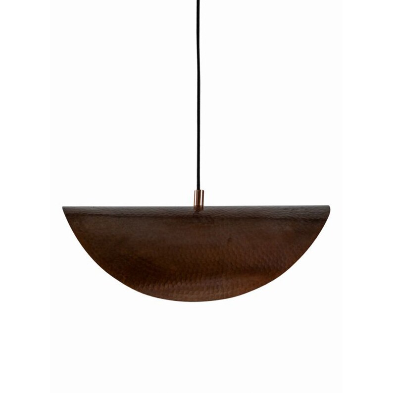 Classic Copper Pendant Light Custom Copper Handmade Light Etsy