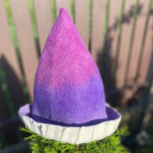 Sauna hat handnade 100%wool