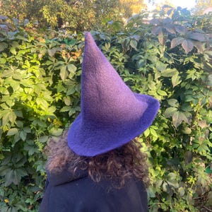 Wool Witch Hat: Halloween Costume, Custom Colors