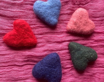 Felt Heart  Ornaments, Heart  Ornaments Felt,  Felt Window Decoration