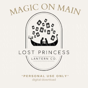 Nur für den persönlichen Gebrauch ** Lost Princess Lantern Co. - PNG - Digital Download - Inspiriert Shirt Design