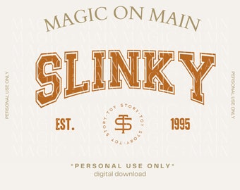 Personal Use Only ** Slinky - PNG - Digital Download - Inspired Shirt Design