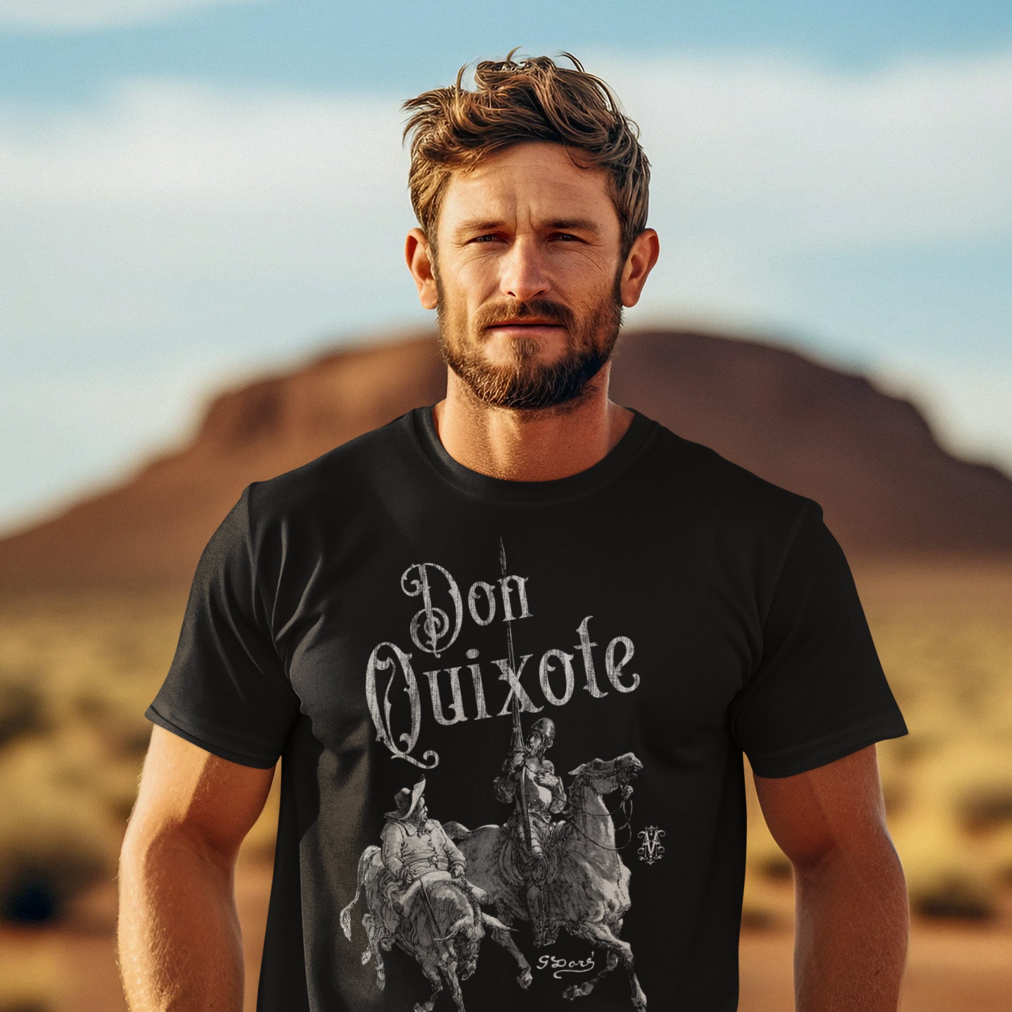 Don Quixote Tee Shirt Mens - Etsy