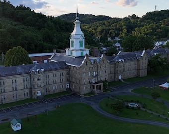 Trans-Allegheny Lunatic Asylum Digital Download (Aerial Photo)