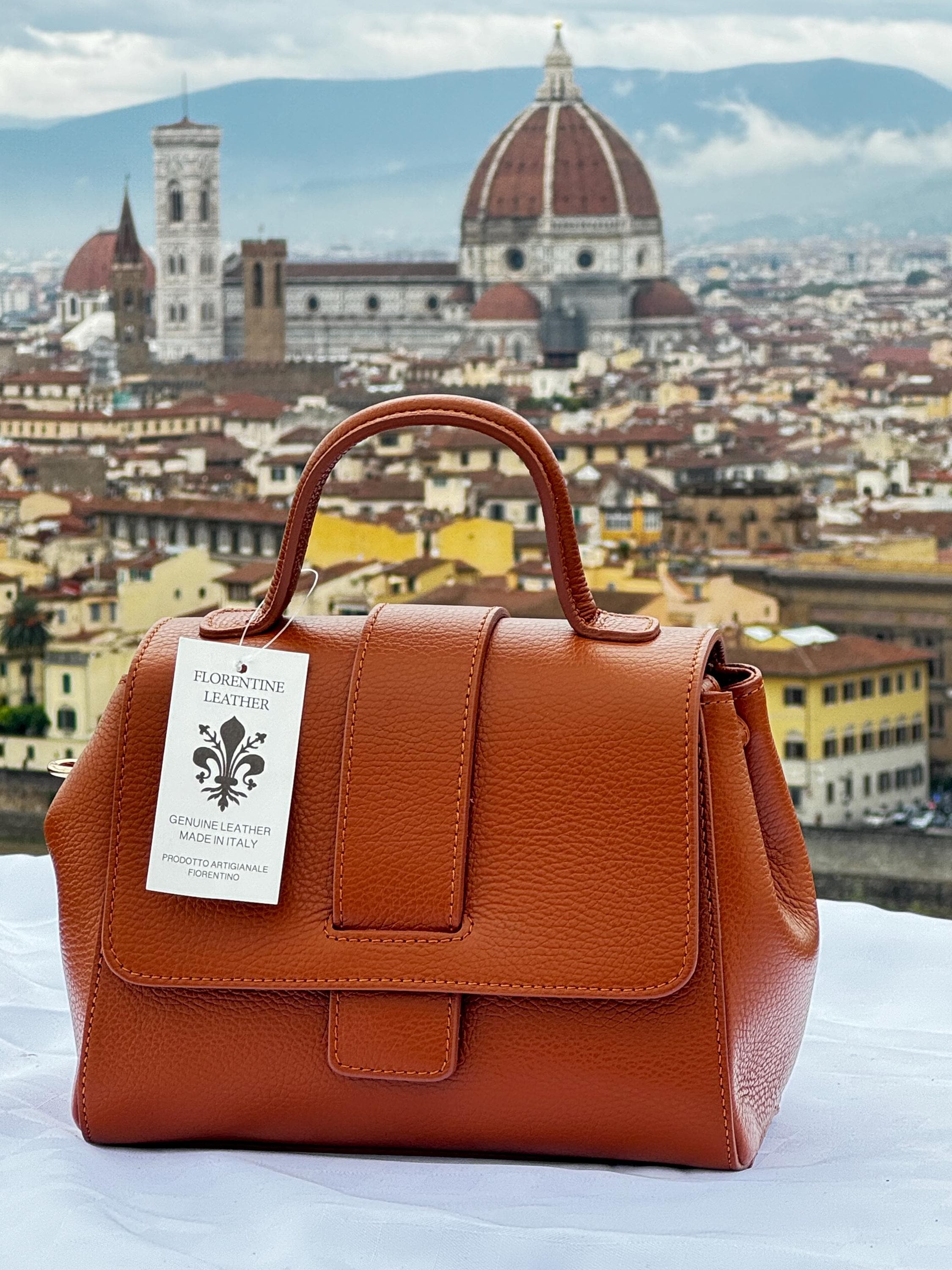 バッグ Made in Italy leather bag Italian Handmade Leather Mini Bag for Women | Genuine