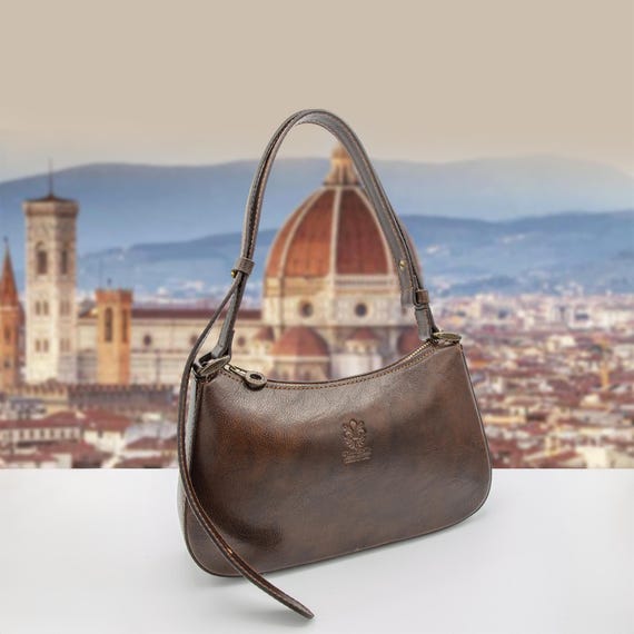 Italian Handmade Leather Bags for Women | Elegant Vintage Shoulder