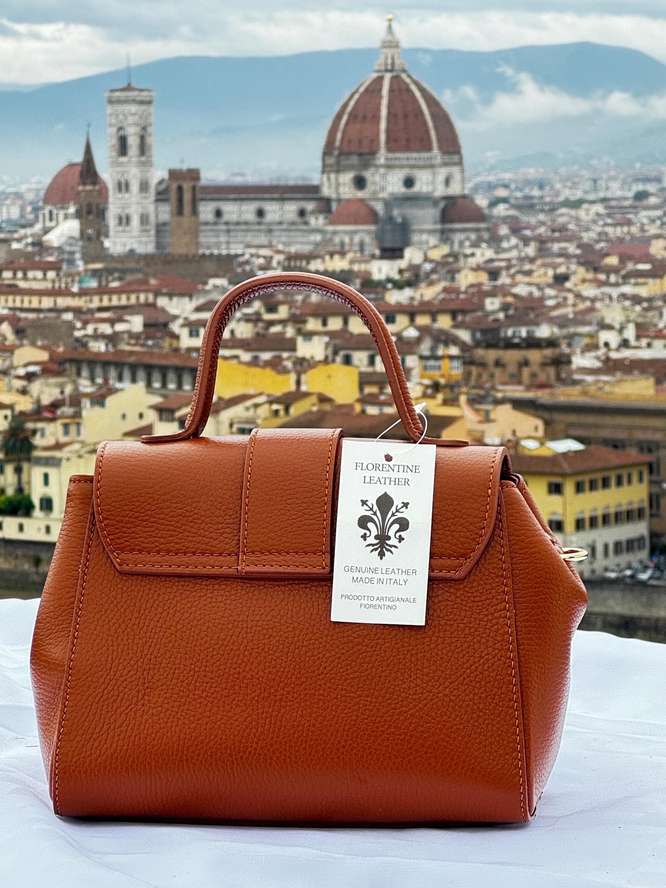 Italian Handmade Leather Mini Bag for Women | Genuine Florentine