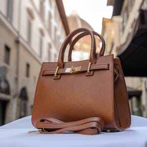 Genuine leather bag made in italy - Etsy 日本