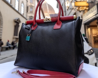 See by Chloé スエードレザー カラーブロック トートバッグ 