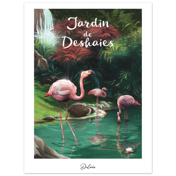 Affiche du Jardin de Deshaies