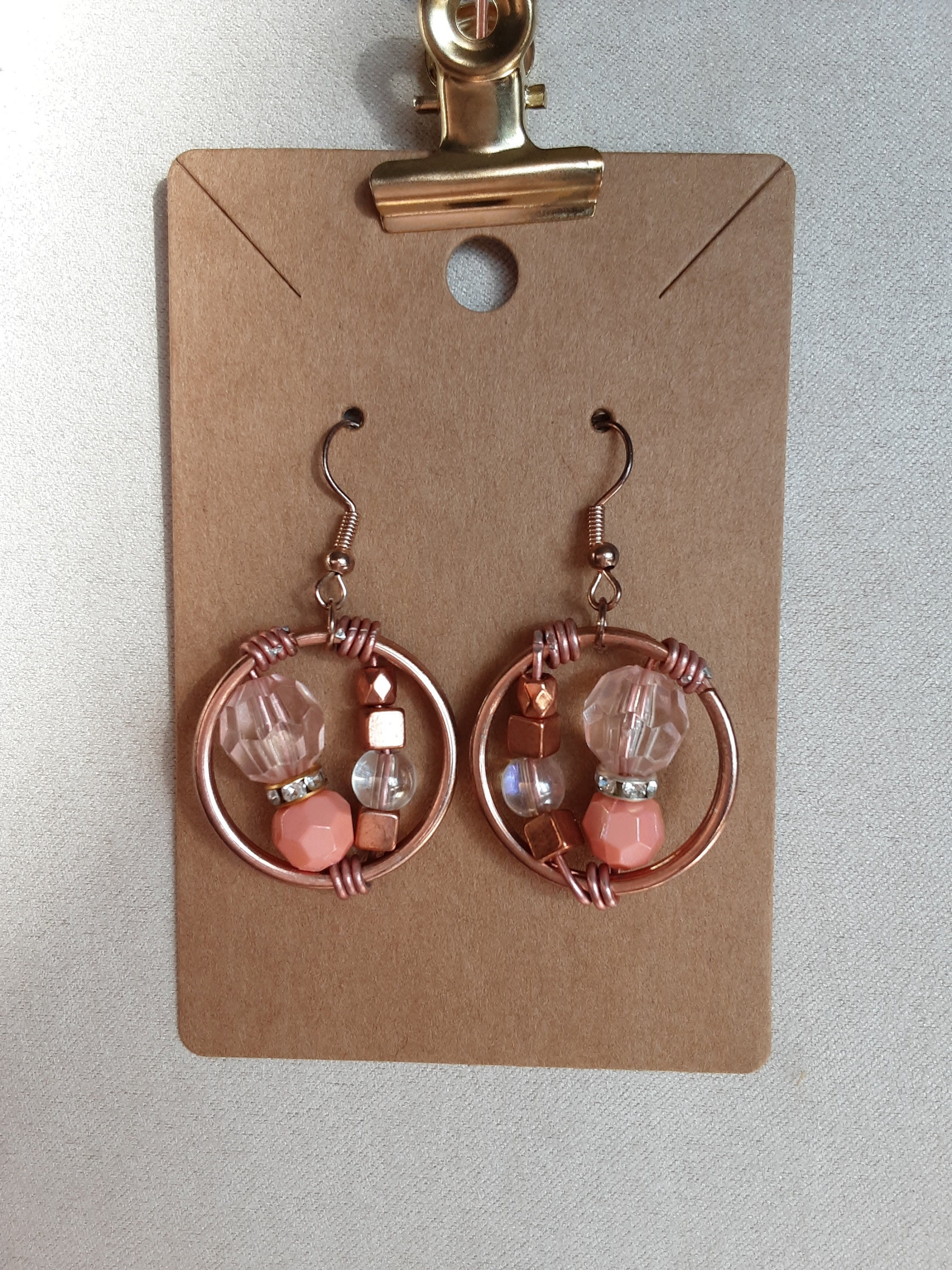 Mini fidget earrings