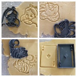 Disney Alice in Wonderland cookie cutter