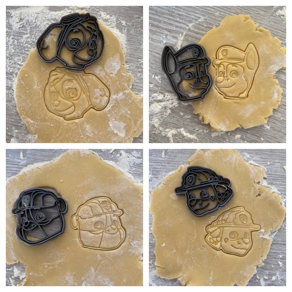 Paw patrol cookie cutter