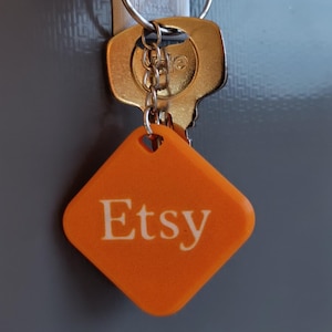 Llavero NFC personalizable: enlace instantáneo a su tienda Etsy: llavero con solo tocar y conectar