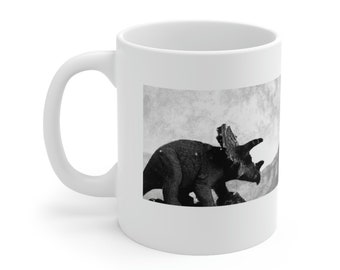 Triceratops Mug: A Prehistoric Twist on Your Morning Routine