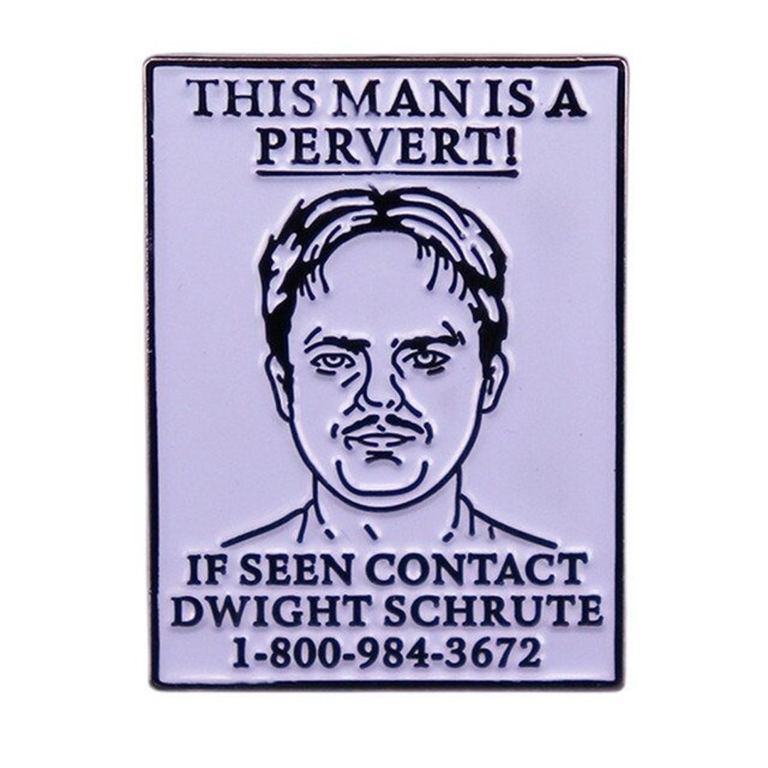 Dwight Enamel Pin the Office Enamel Pin 5 Pins for 30 50 Etsy