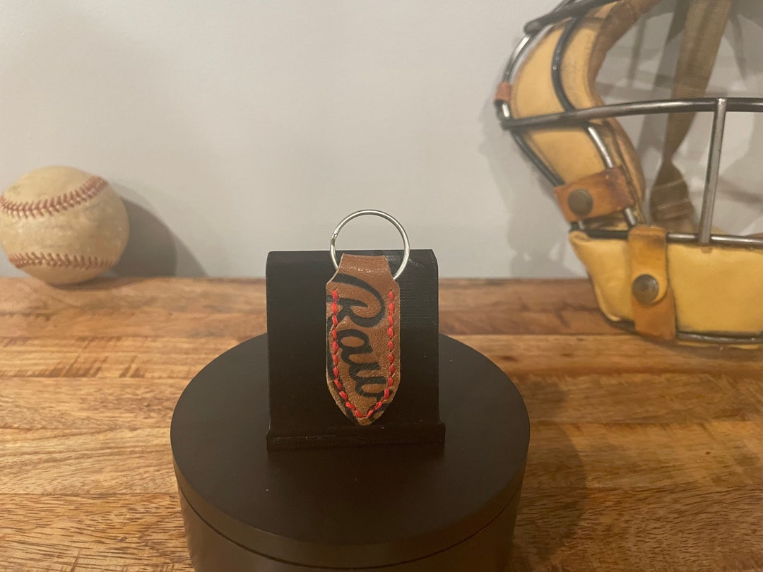 Baseball Glove Keychain Etsy