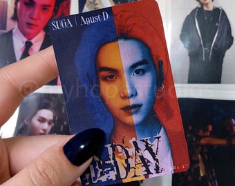 D DAY TOUR Suga Lucky Draw Photocard - Etsy