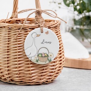 Osterkörbchen personalisiert | Ostergeschenk Baby |  Osterkörbchen | Weidenkorb | Osterkorb personalisiert | Osterkorb Kinder | Osternest