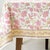 Set of 4 - Pink Pintuck Plain Cotton Table Napkins (18 x 18 in) 27