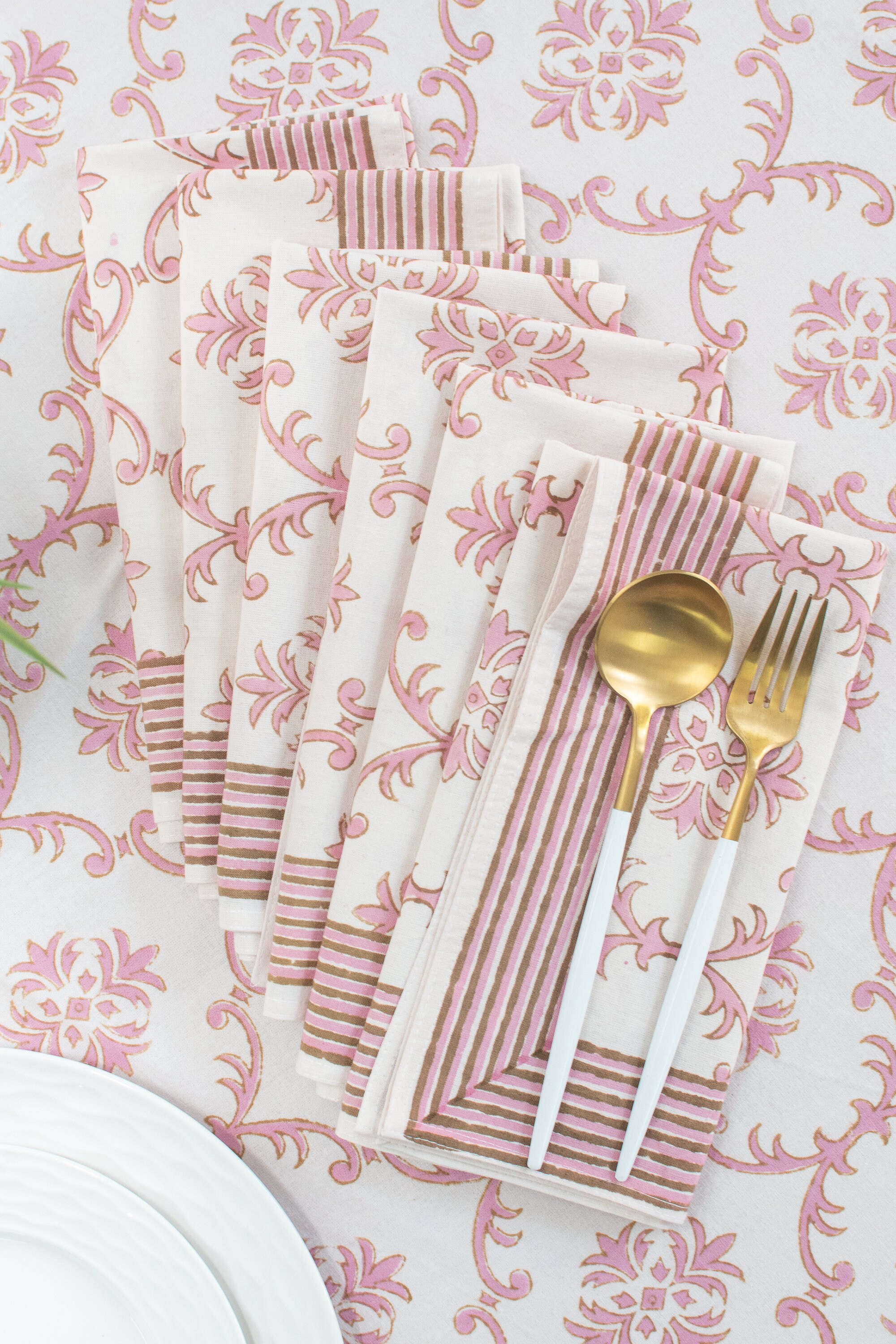 Trellis 100 Cotton Cloth Napkins for Dining Table Kitchen Etsy