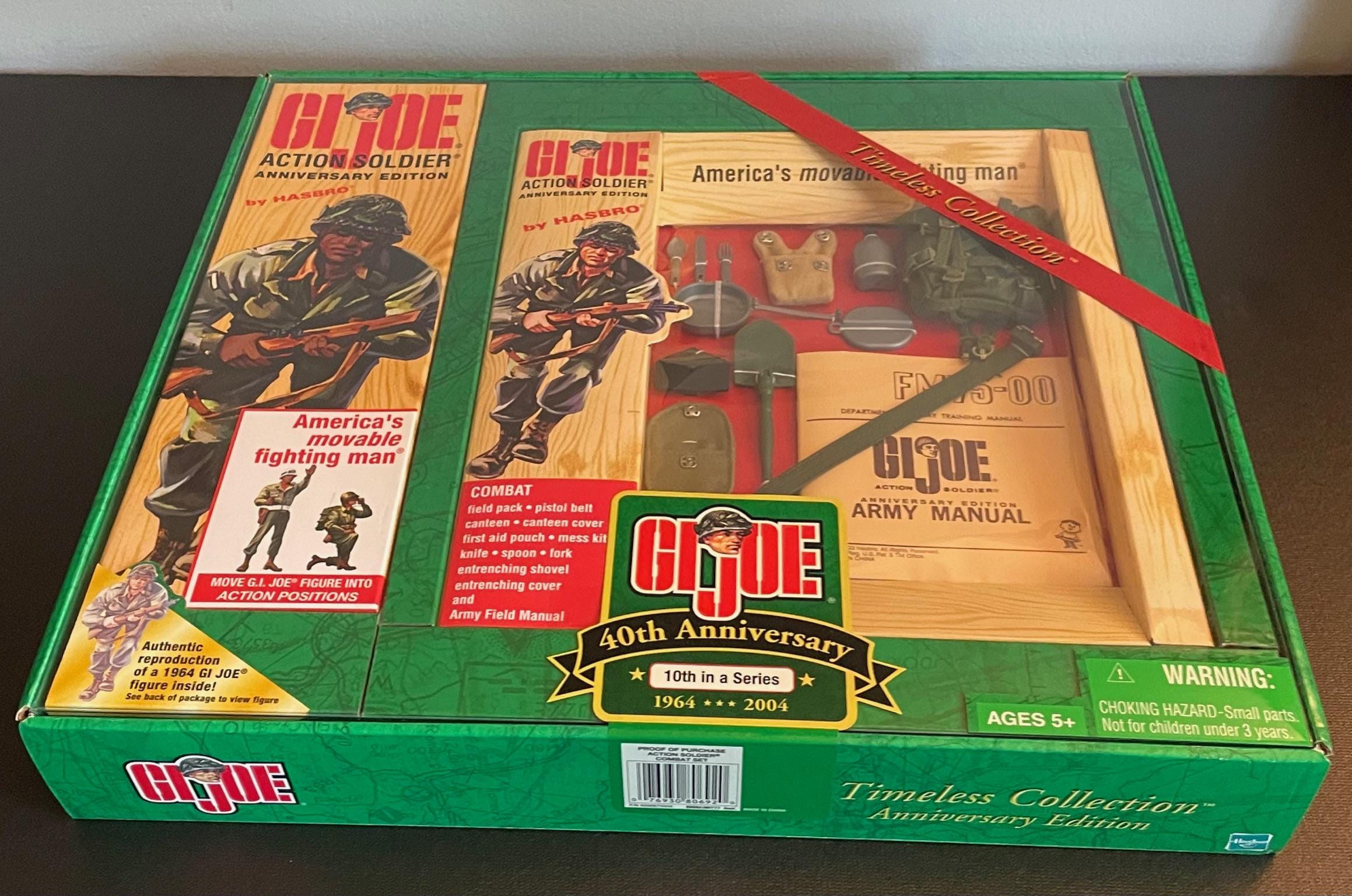 GI Joe 40th Anniversary Action Soldier COMBAT (african-american