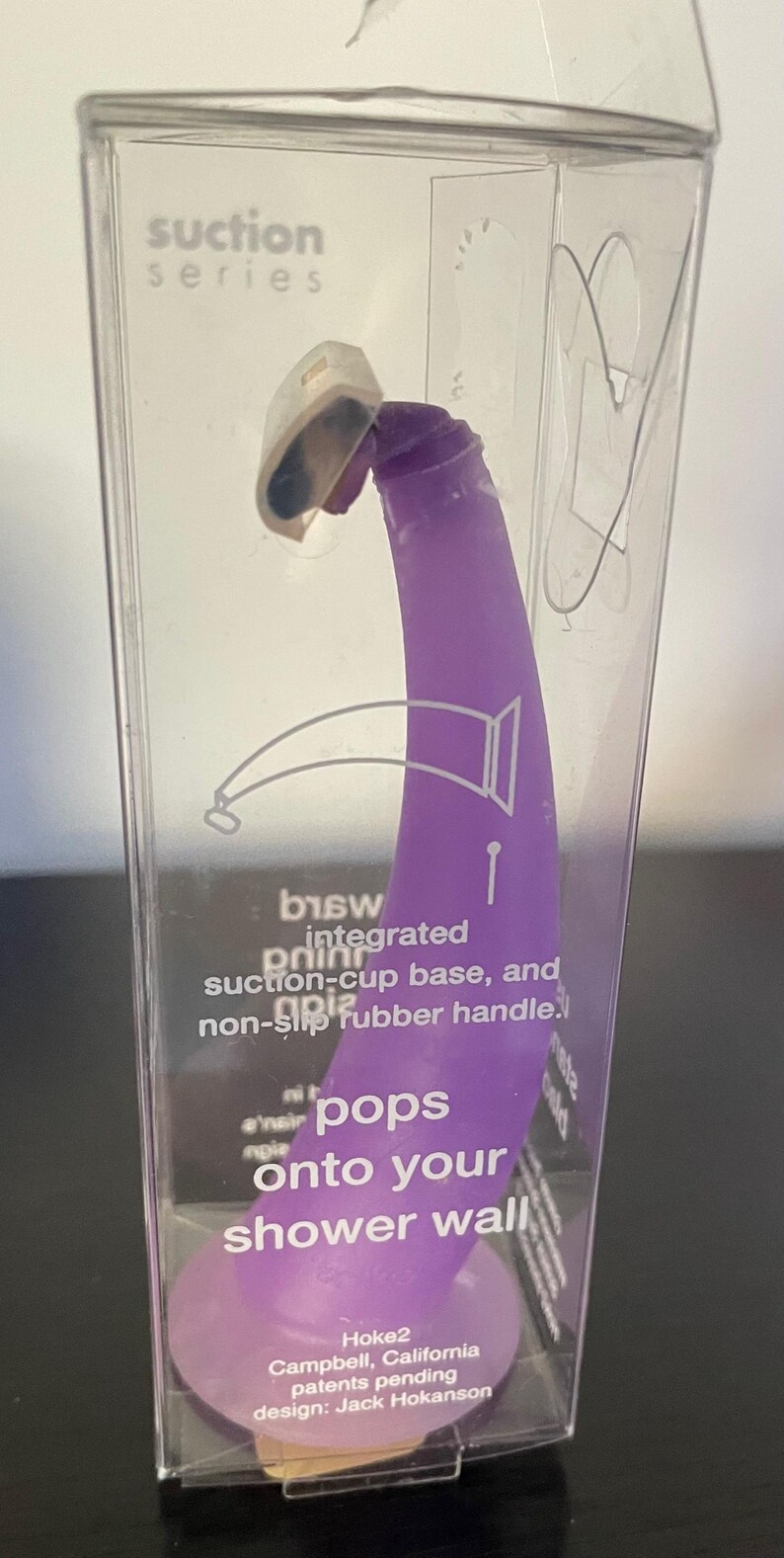 Vintage 1990s Spike Rubber Suction Cup Razor Designed by Jack Hokanson ...