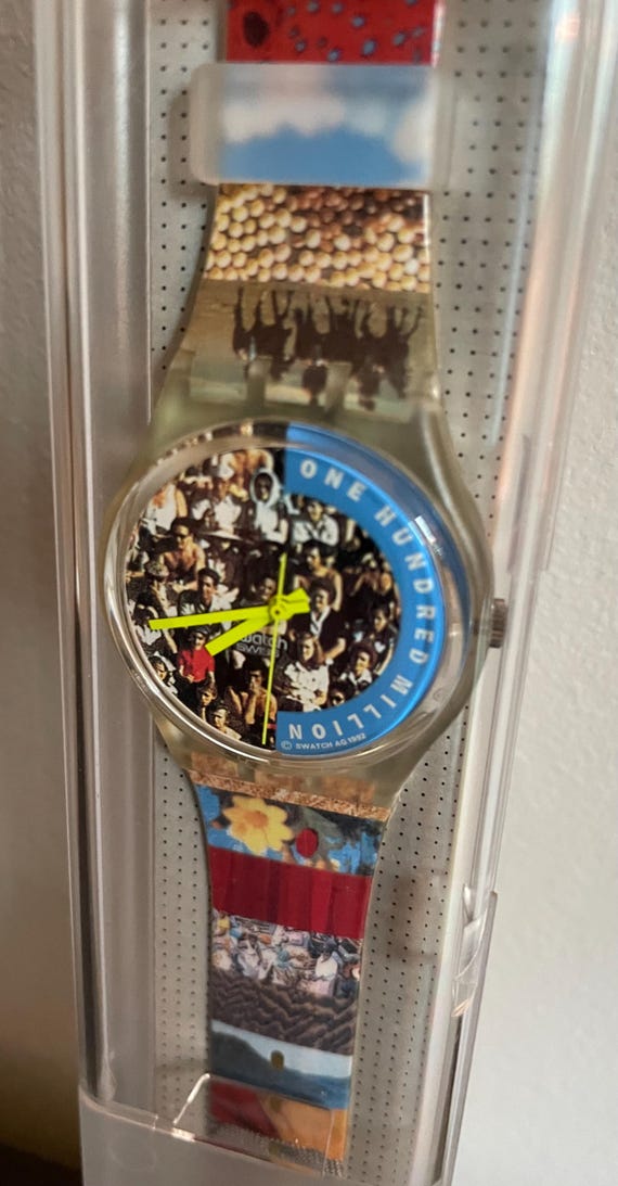 Vintage 1992 Swatch Chrono GRAND PRIX SCJ101 - Unworn Mint