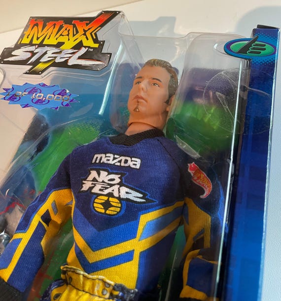 Max Steel JEREMY MCGRATH Extreme Motocross No Fear Mazda