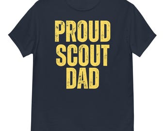 T-shirt papa scout fier - Cadeau pour papa