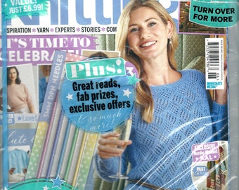 SIMPLY KNITTING MAGAZINE 30 Patterns Season Sparkle Issue 206 2020