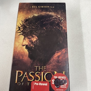 The Passion of the Christ (VHS, 2004) Tested Working! LS