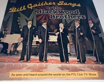 The Blackwood Brothers Bill Gaither Songs Vinyl Record Album LpCC