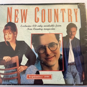 New Country September 1994 CD Brand New Sealed, Get October 1994LS
