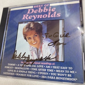 Debbie Reynolds - Best Of (Cd, 1991( Personal Autographed Cd)Ls