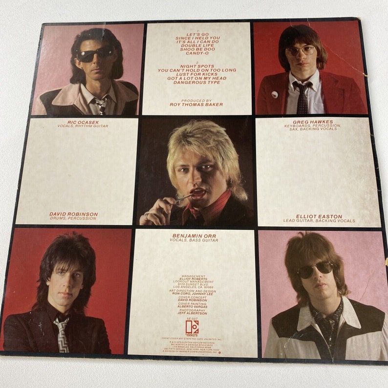 The Cars Candy-o LP 1979 Elektra 5E-507 Shrink W/ Hype - Etsy Australia