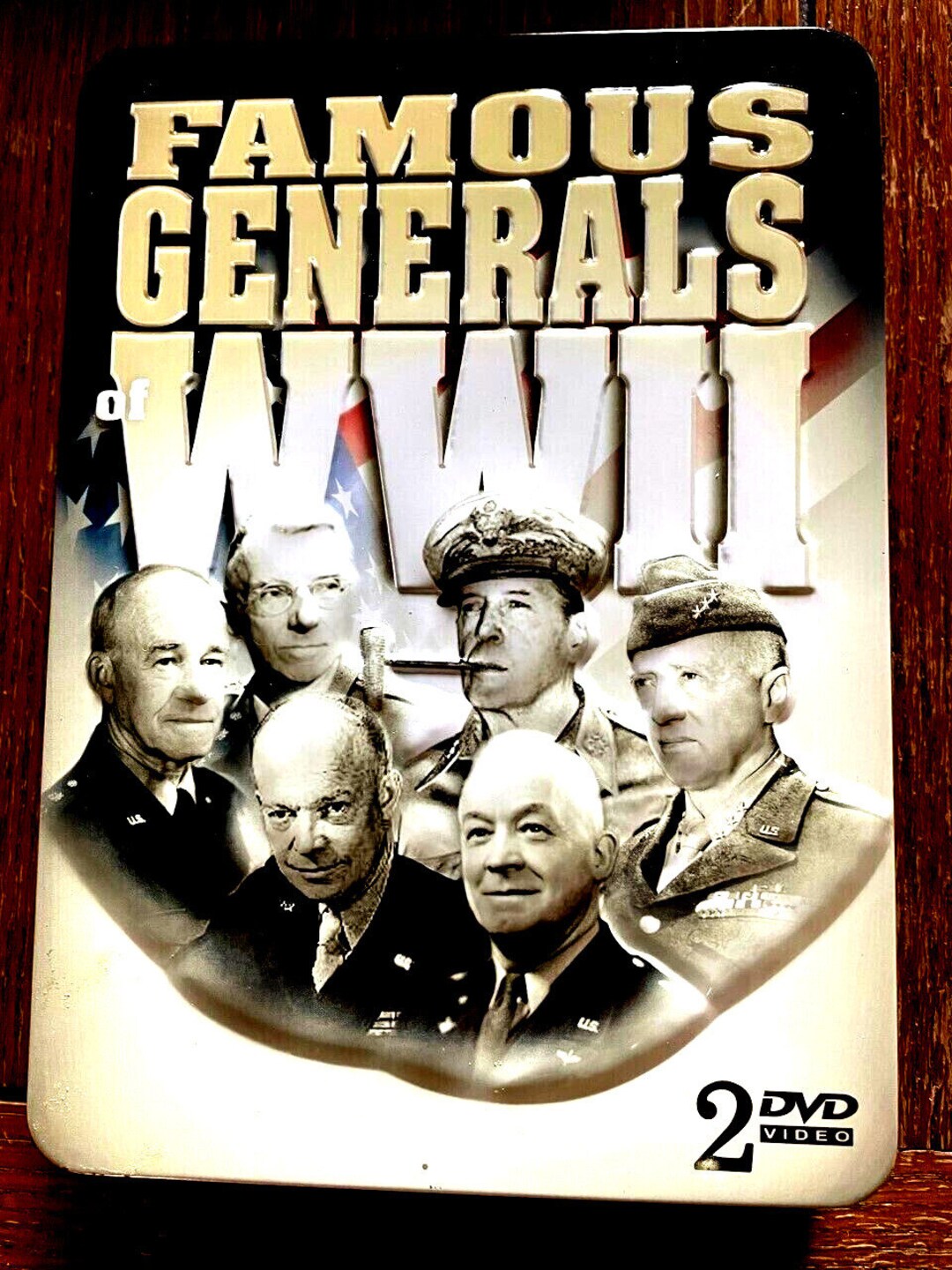 Famous Generals of WWII DVD 2 Disc Collection - Collectible Tin LS - Etsy